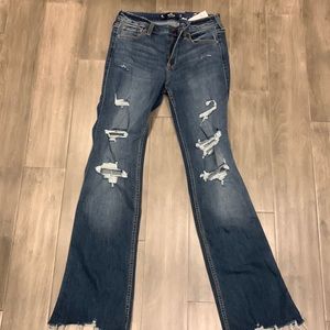 Brand new Mid rise boot Hollister jeans